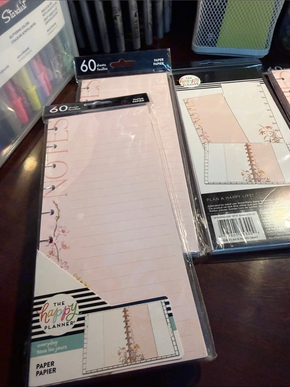 Happy Planner Classic Half-Sheet Notes Refill Paper - 4 available